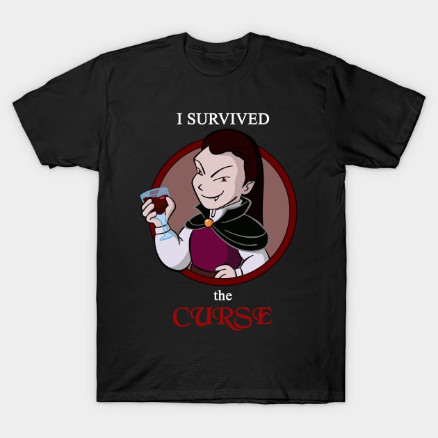 I survived the Curse - Vampire T-Shirt by AtelierRillian